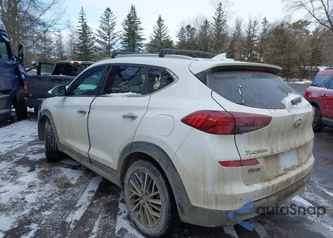 2021 Hyundai Tucson Limited z USA, uszkodzony, nr VIN KM8J3CAL4MU405942